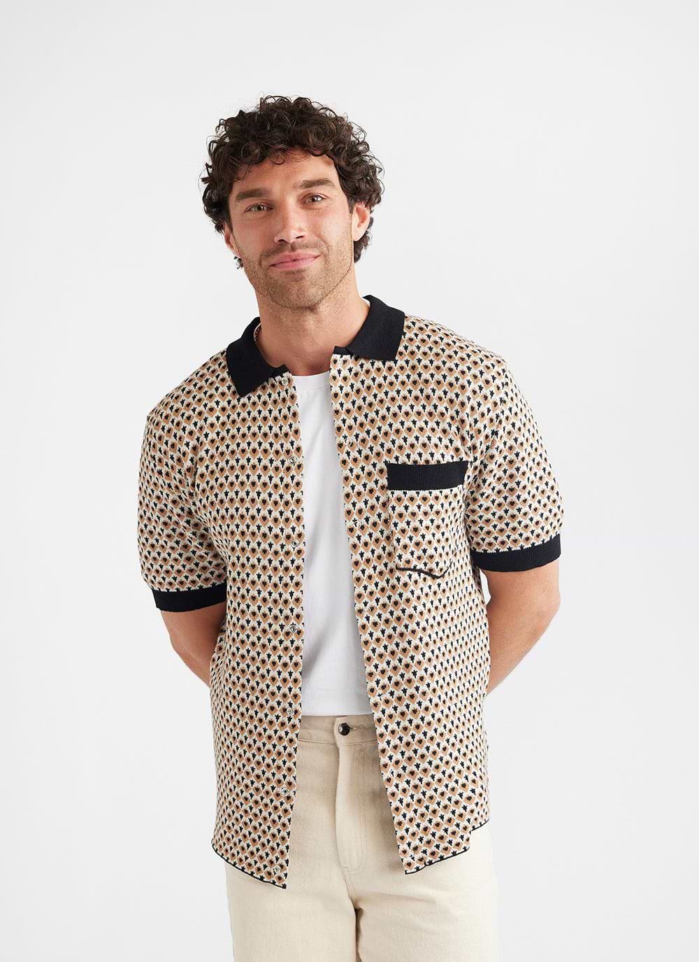 Rust Jacquard