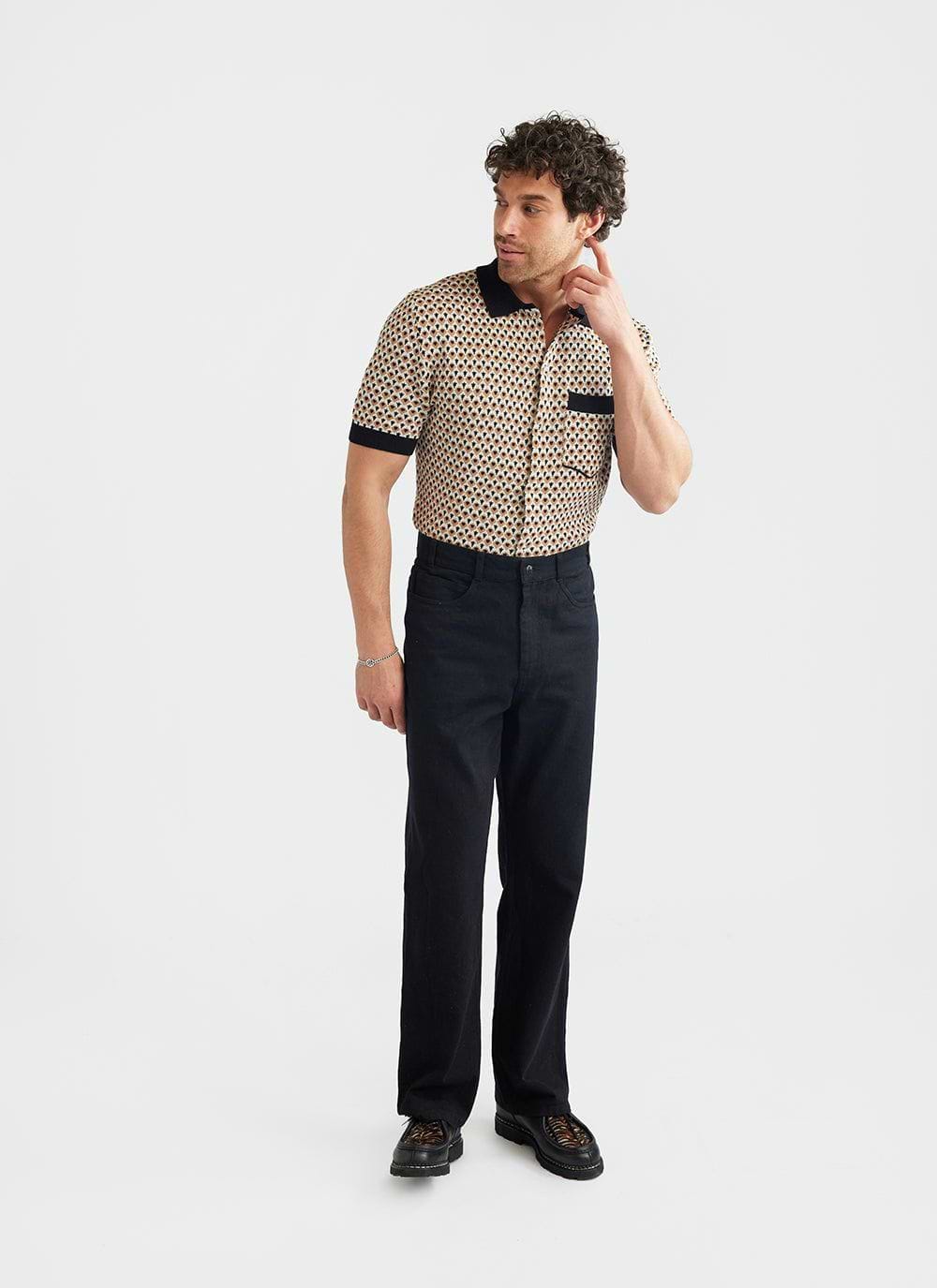 Rust Jacquard