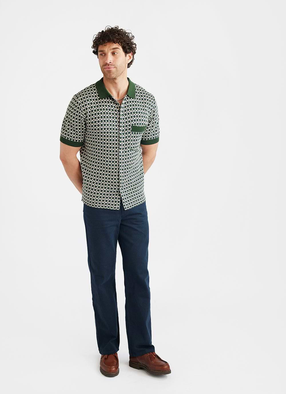 Green Jacquard