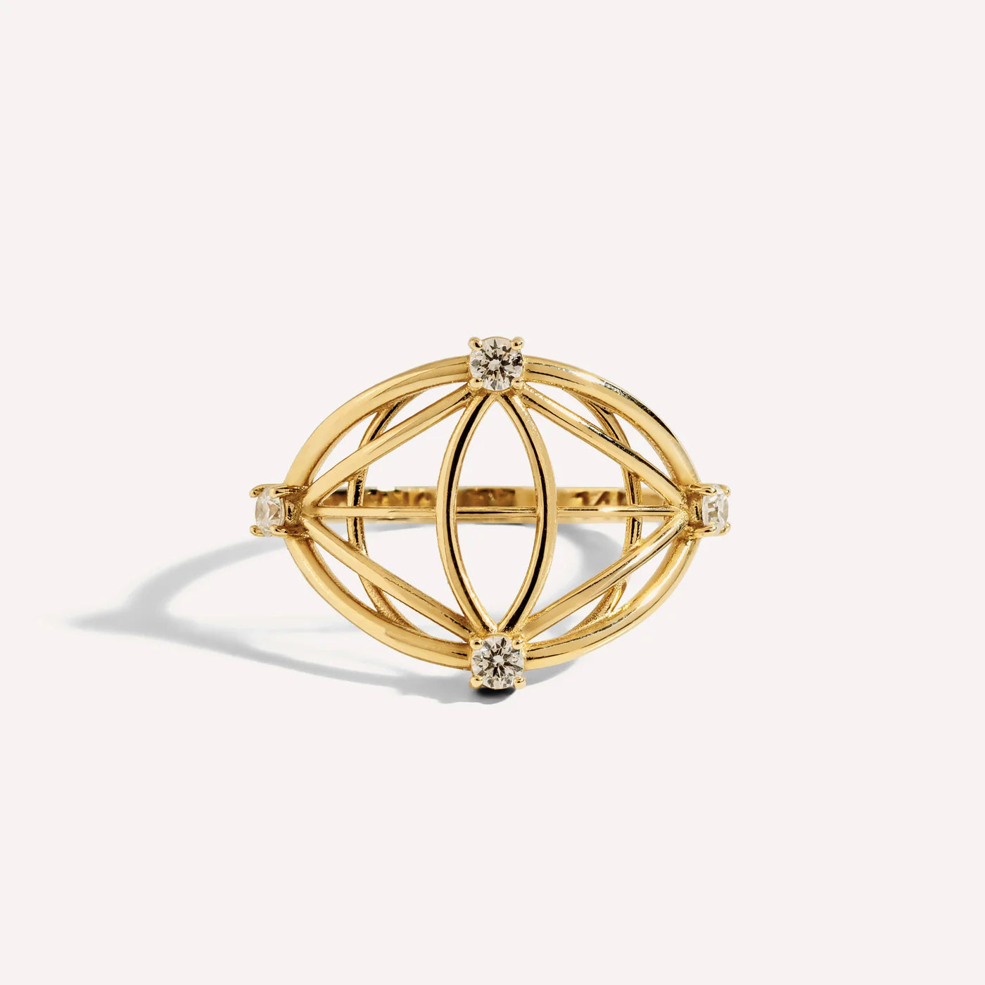 Evil Eye Evolves Diamond Ring