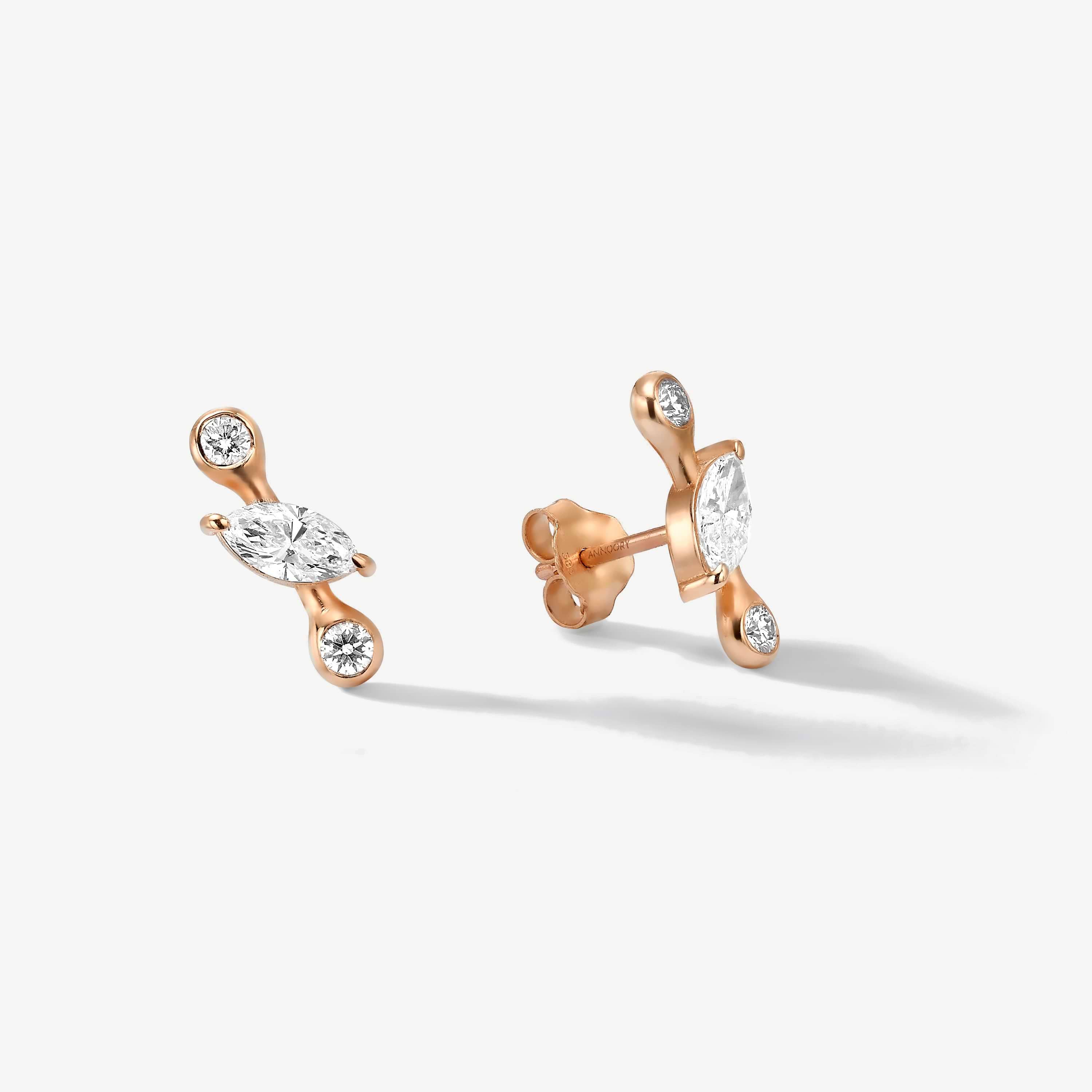 Cosmic Transformer Diamond Earrings