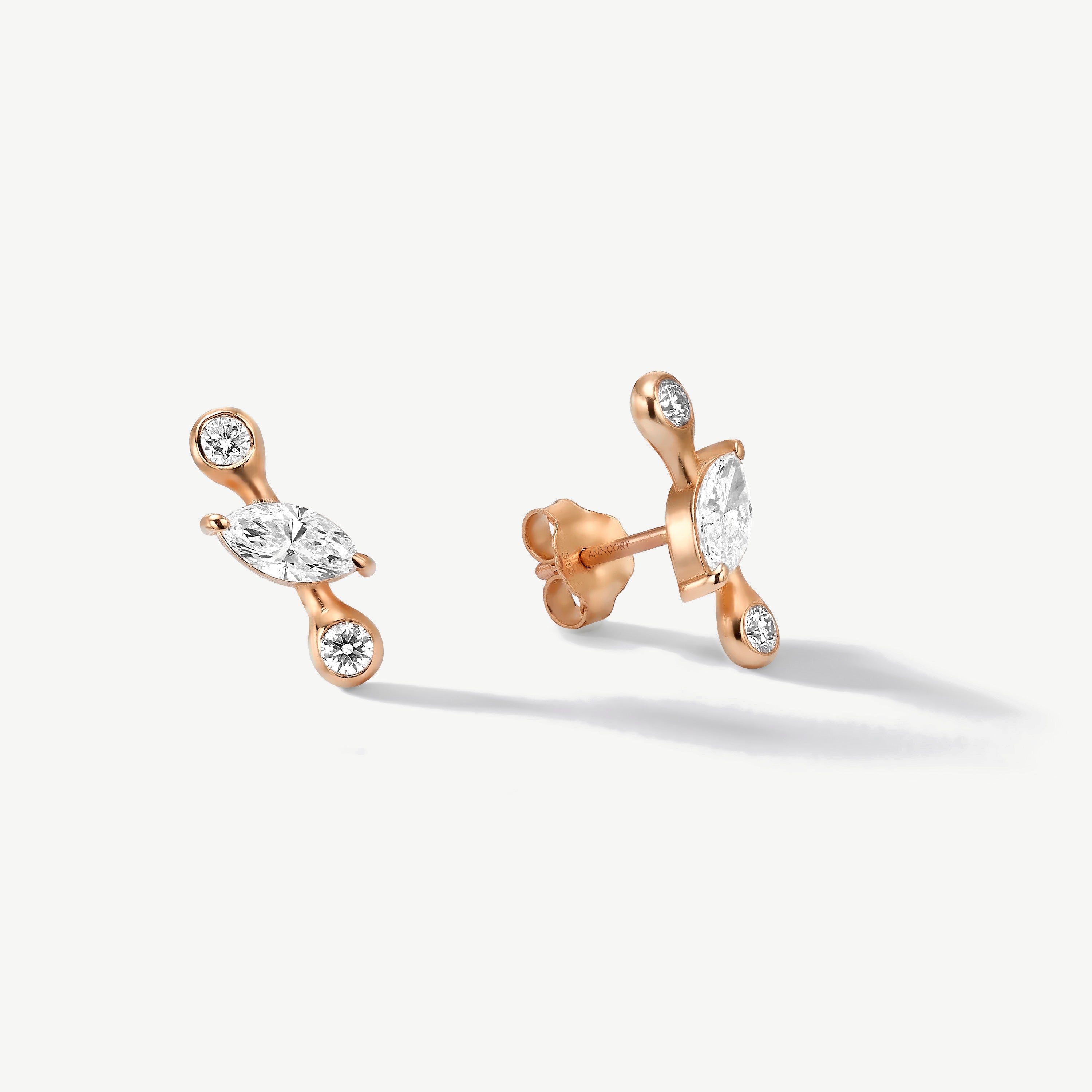 Cosmic Transformer Diamond Earrings