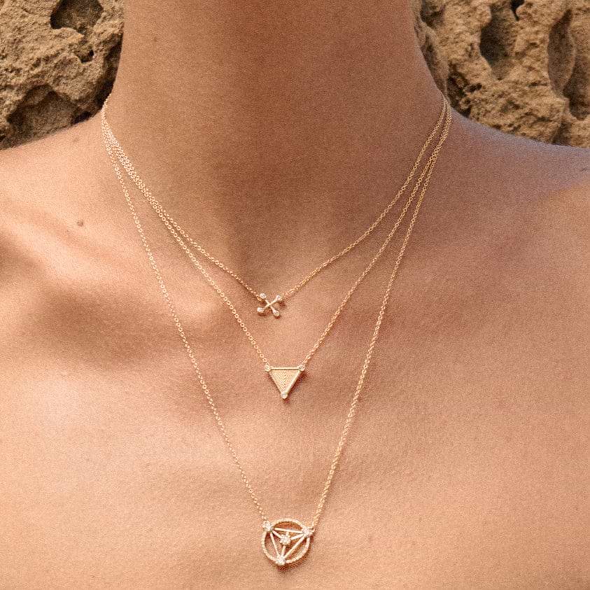 Synchronicity Diamond Necklace