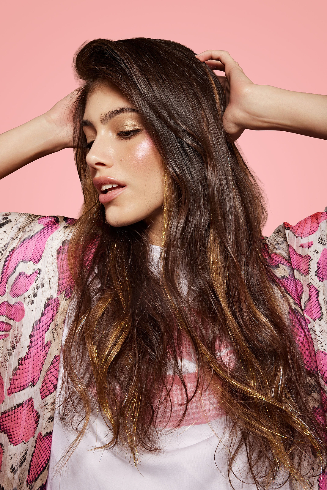 גוון שיער טבעי - צבע חום דבש