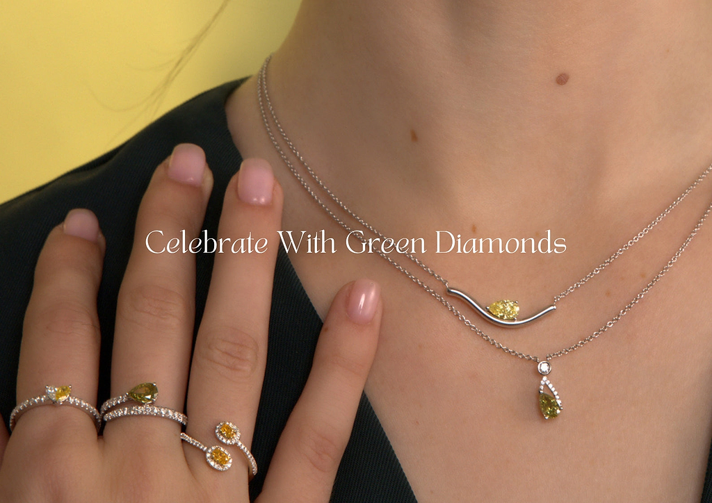 green diamonds