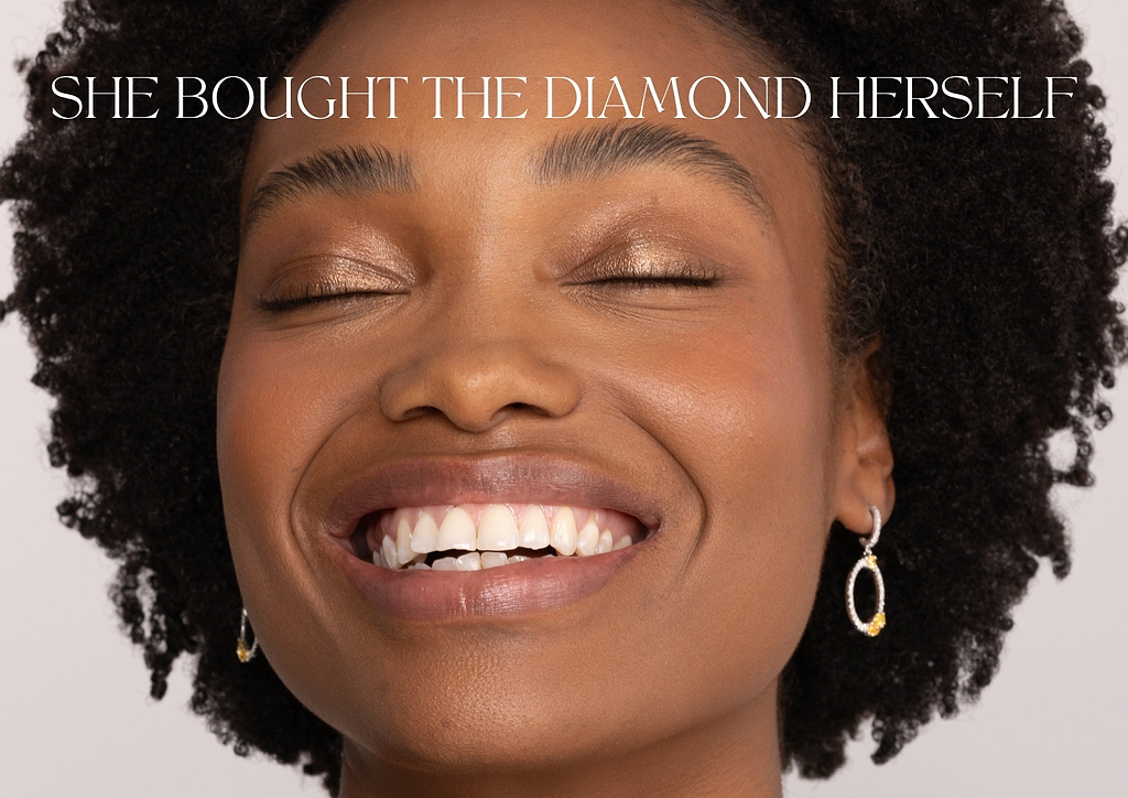 She Bought the Diamond Herself