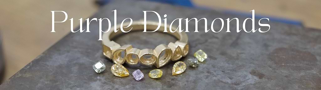 Purple diamonds