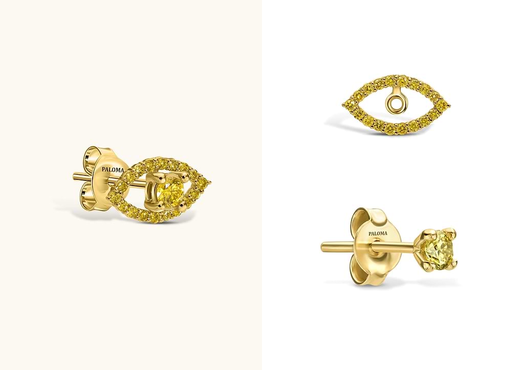 evil eye stud attachment