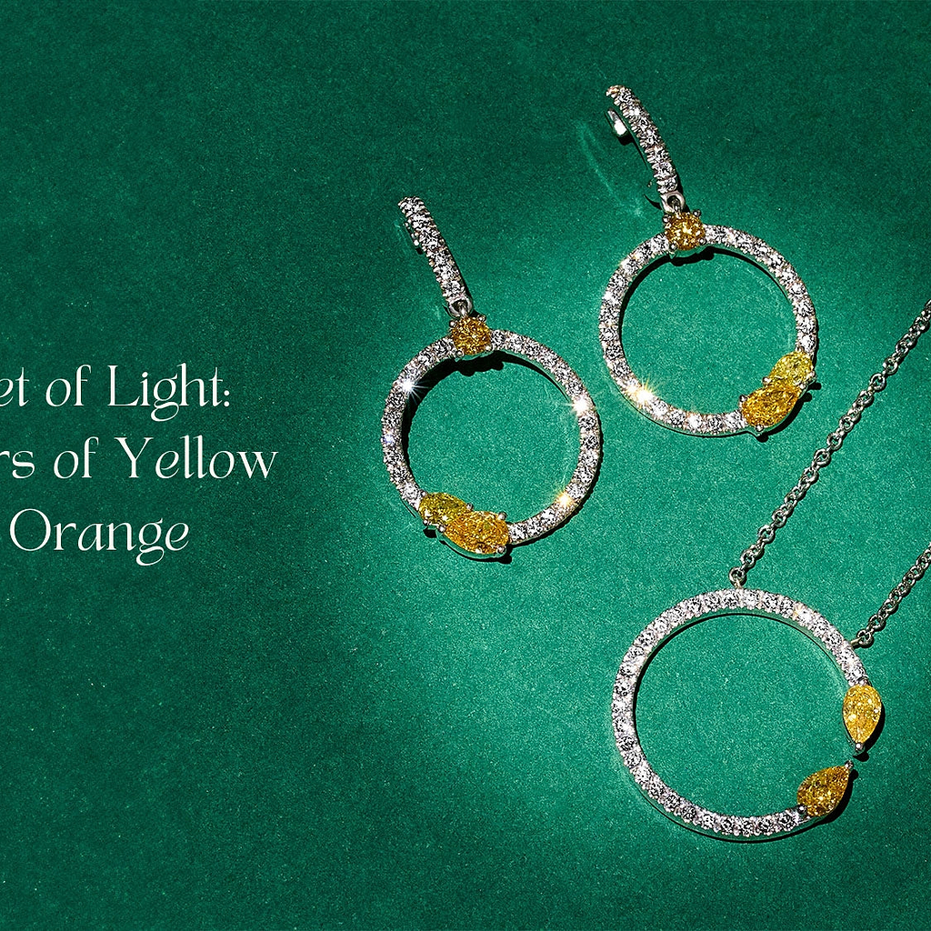 Yellow & Orange Diamonds
