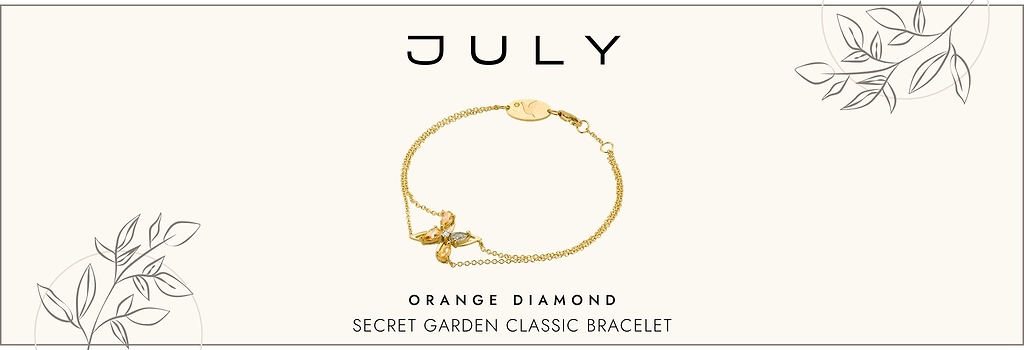 Orange diamond jewelry