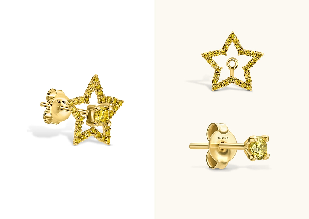 star diamond stud attachment
