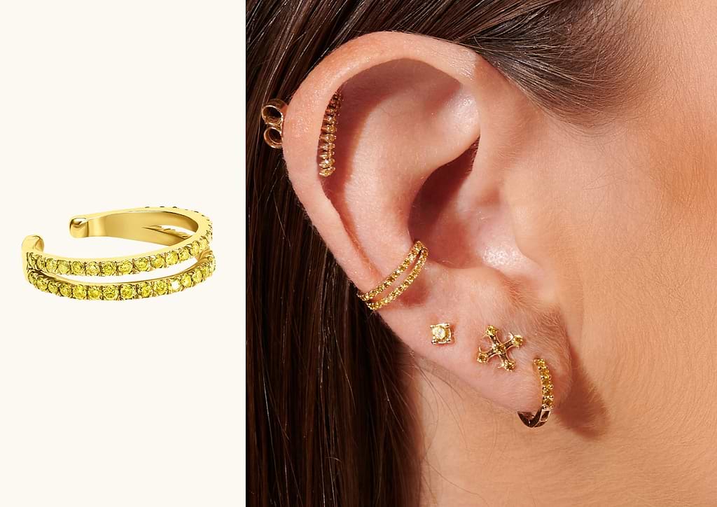 diamond cuff
