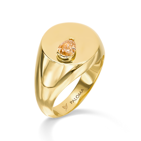 Signet Ring Gold 14K 