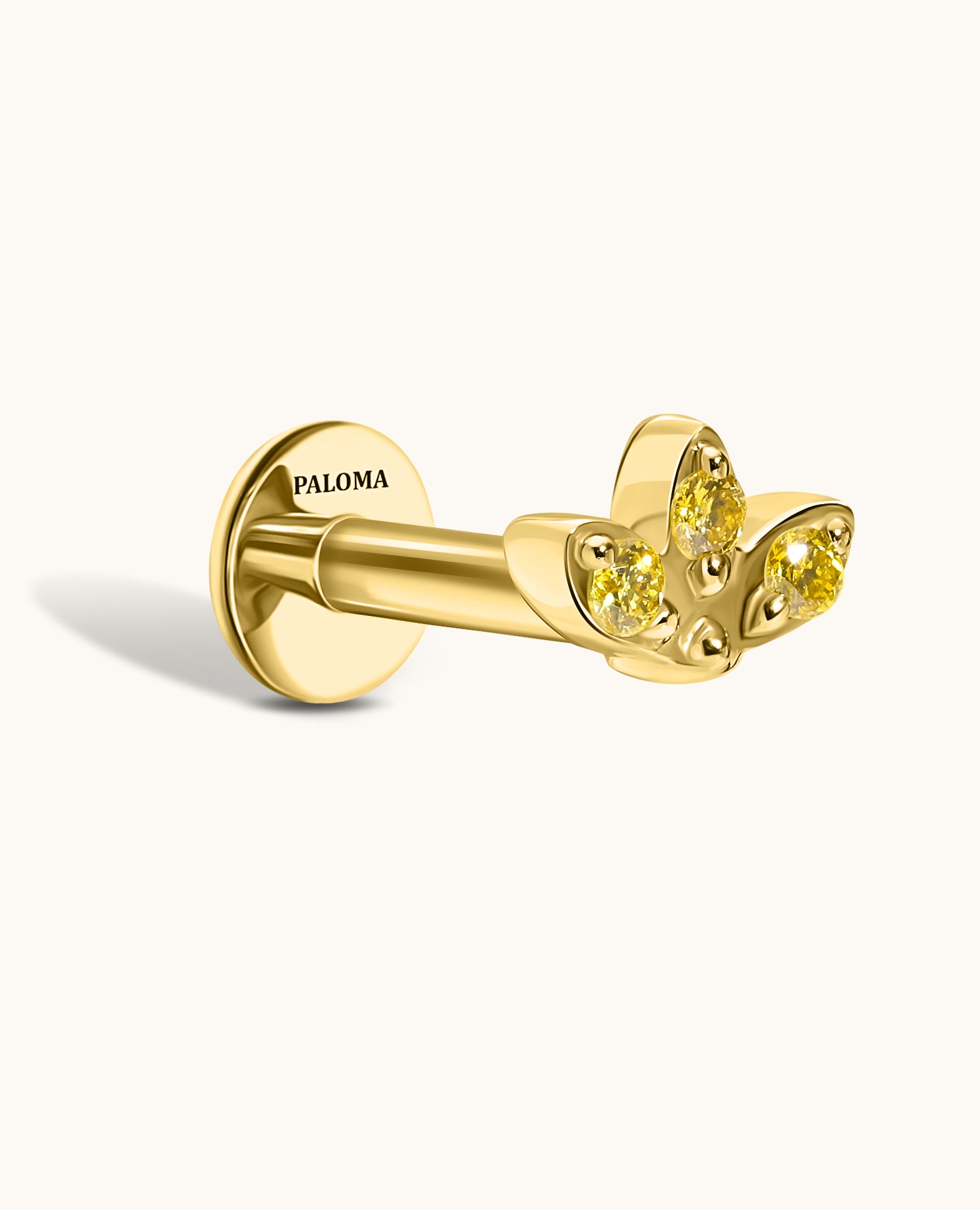 Yellow Diamond Lotus Helix