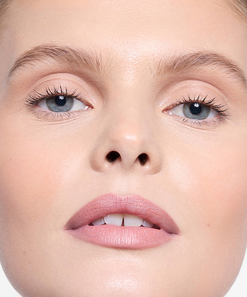 | desc: Model wears Lip Sculpt in Blush