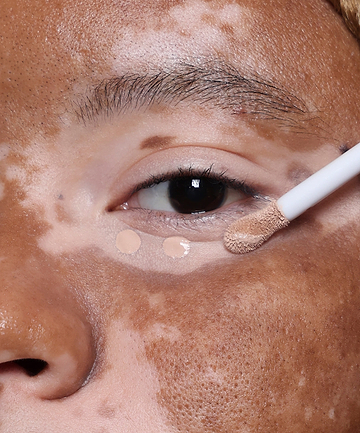 | desc: | text: light Kyra wears shade 05C