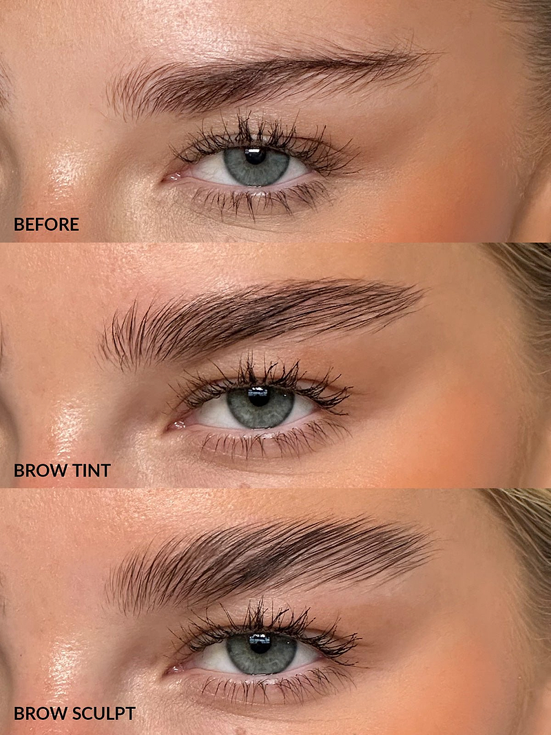 REFY Brow Tint Vs REFY Brow Sculpt