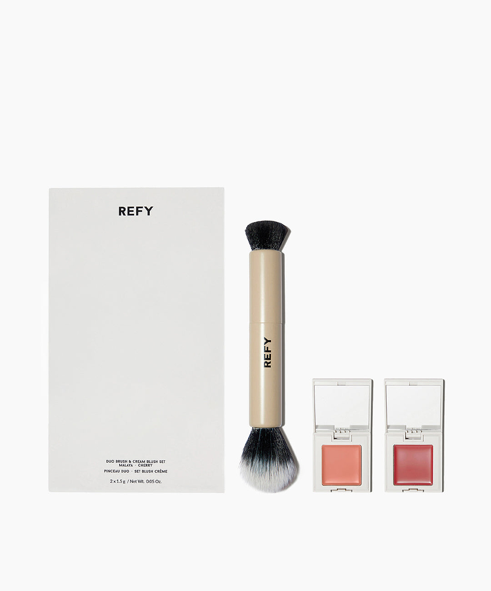 Duo Brush + Blush Set