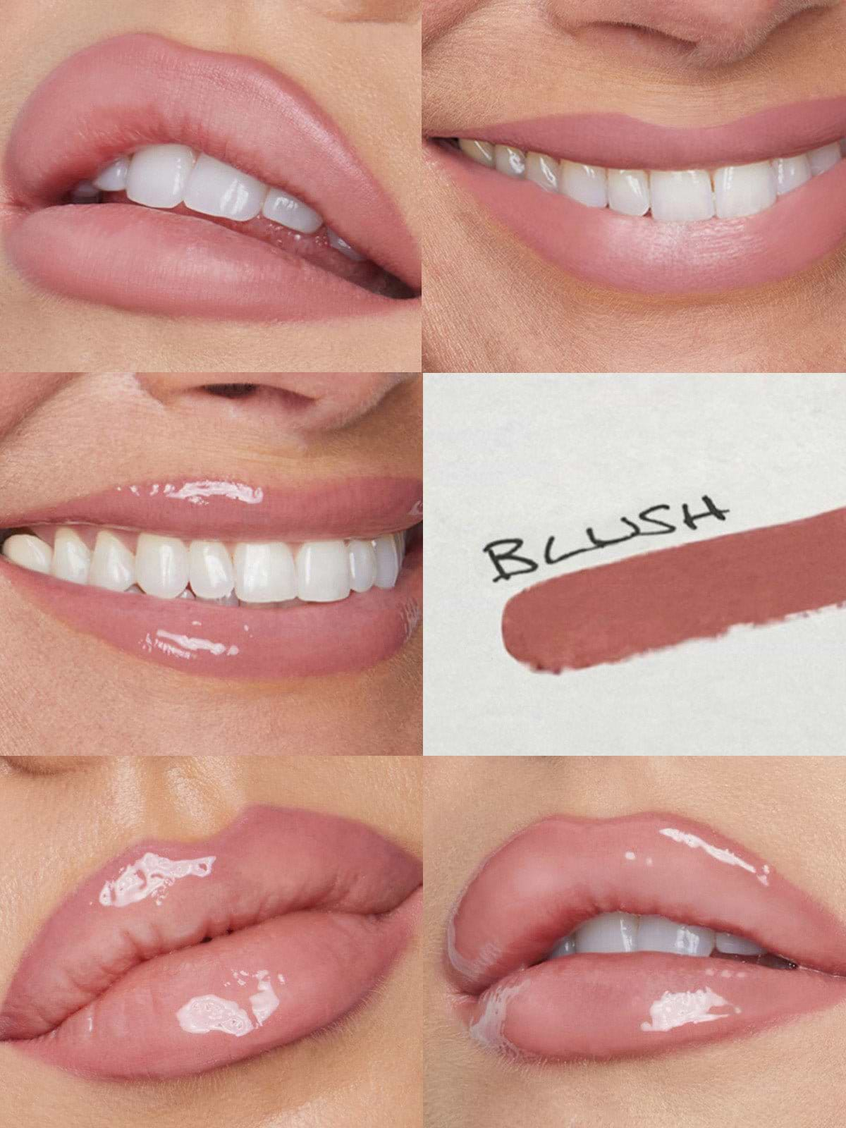 REFY LIP SCULPT BLUSH ON DIFFERENT SKIN TONES