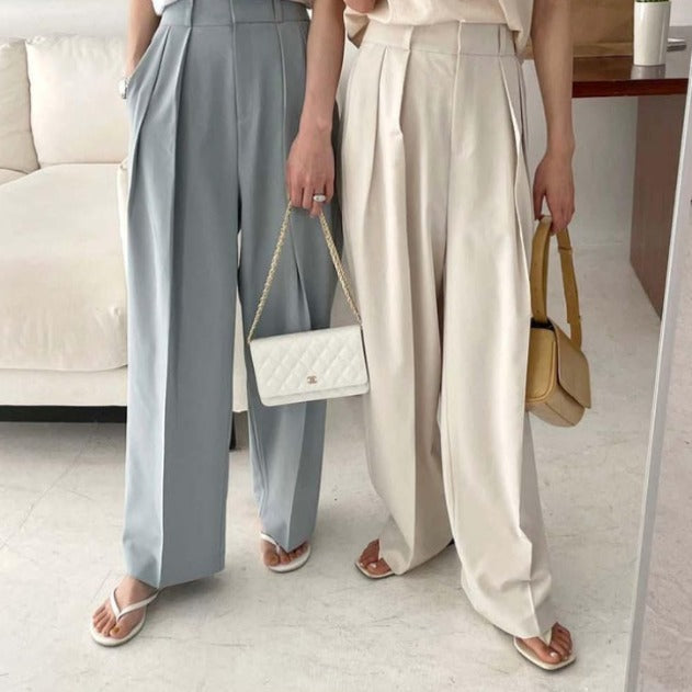 "Cassia" High-Waist Pants