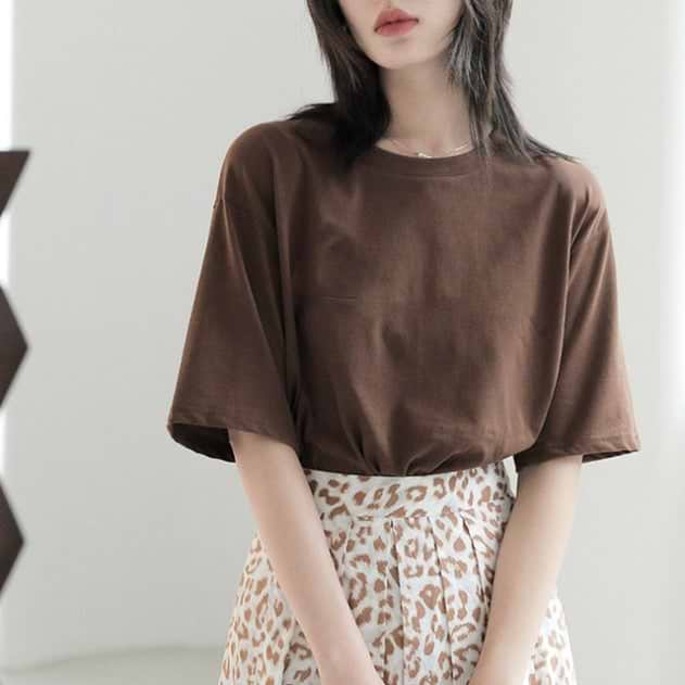 &quot;Lucie&quot; Cotton T-Shirt