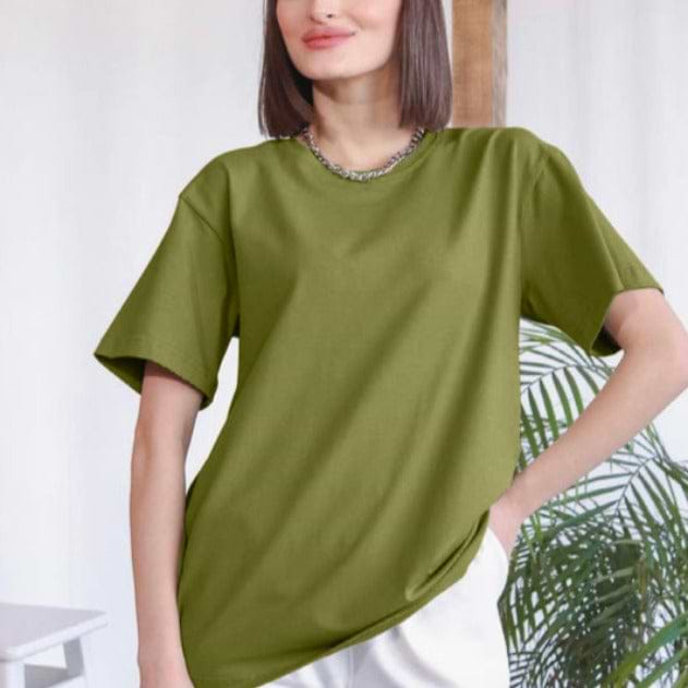 &quot;Lucie&quot; Cotton T-Shirt