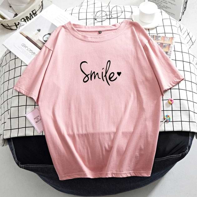&quot;Smile&quot; T-Shirt