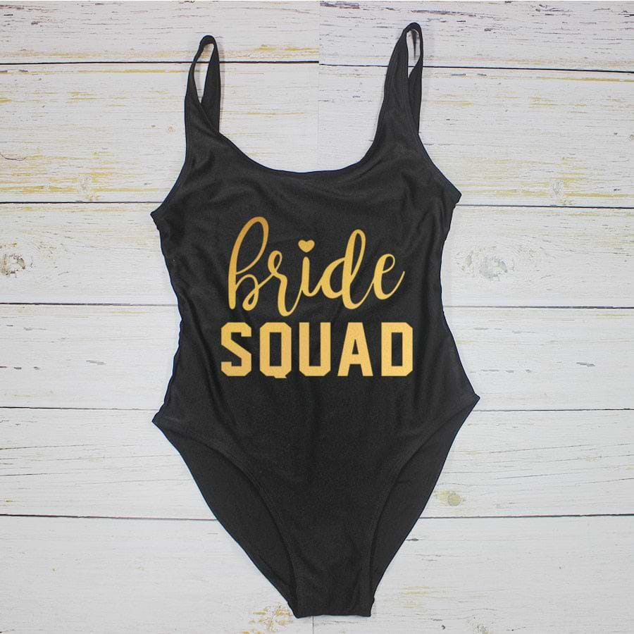 Bachelorette Party One Piece Swimsuit