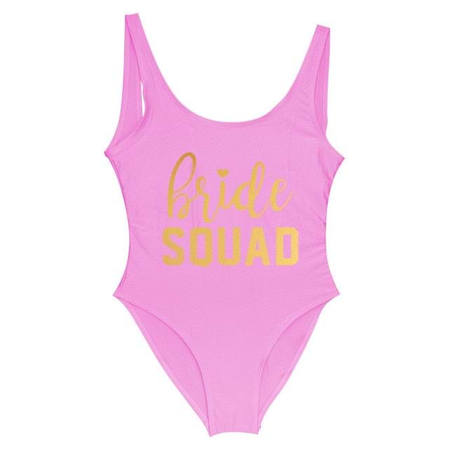 Bachelorette Party One Piece Swimsuit