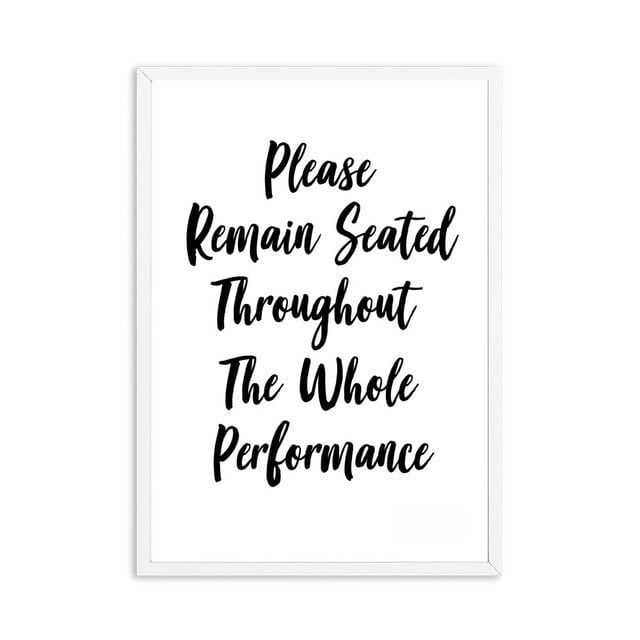 Canvas Paintings Bathroom Rules