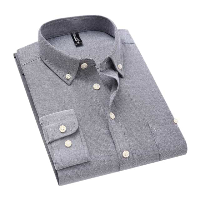 Long Sleeve Shirt-Classic Slim-fit
