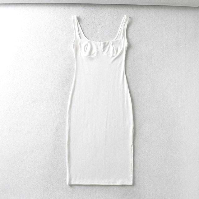 &quot;Jemma&quot; Sleeveless Midi Dress