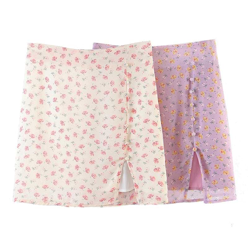 &quot;Lus&quot; High Waist Mini Skirts