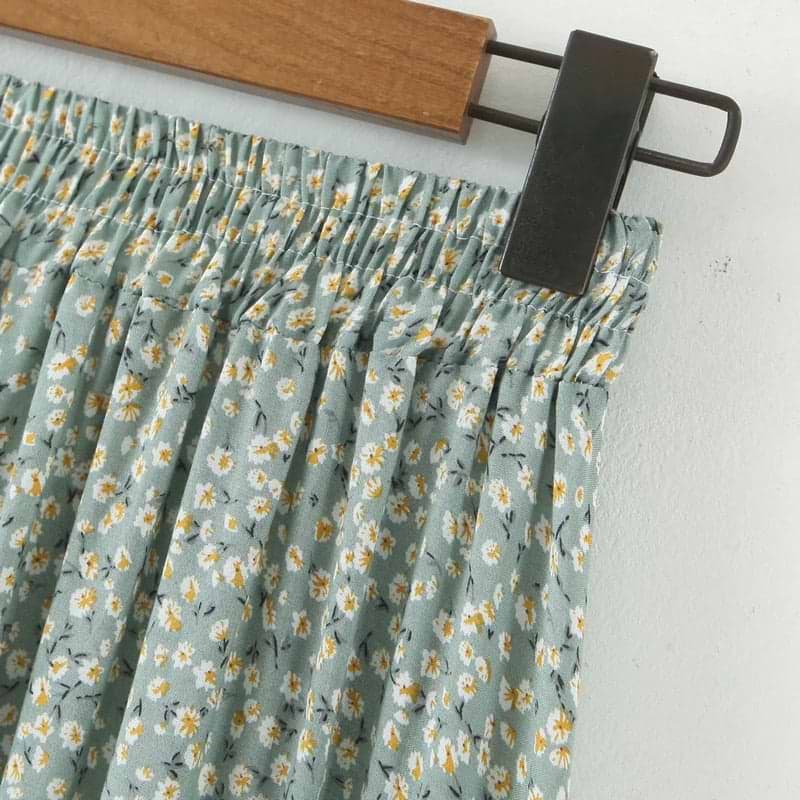 &quot;ONLY&quot; A-line High Waist Floral Print skirt