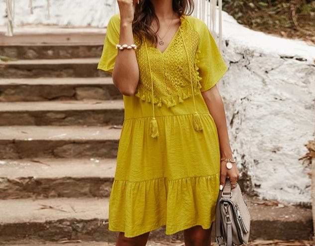 &quot;KOKO&quot; Vintage Summer Mini Dress