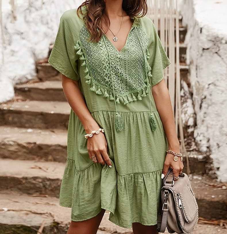 &quot;KOKO&quot; Vintage Summer Mini Dress