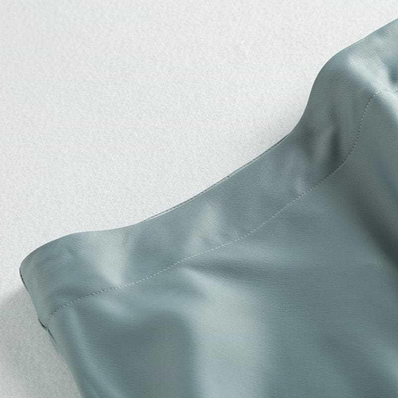 &quot;Kami&quot; High Waist Satin Skirt