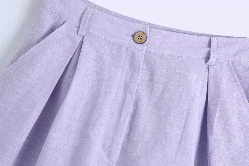 &quot;GIGI&quot; High Waist Shorts