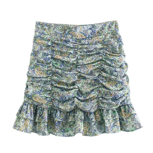 "LILI" Floral Mini Skirt