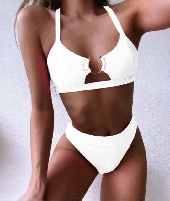 Two Piece High Waist Bikini