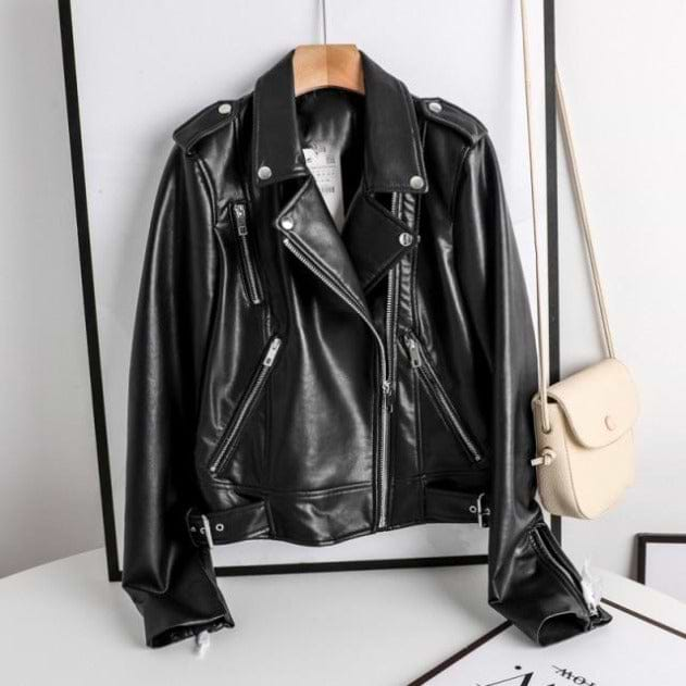 "Biker" Leather Coat