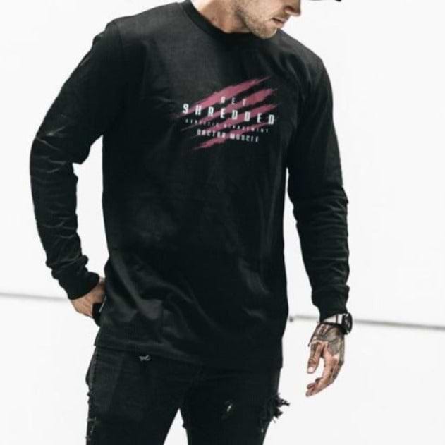&quot;Shred&quot; Long-Sleeve Shirt