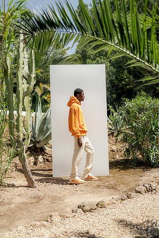 Orange Hoodie