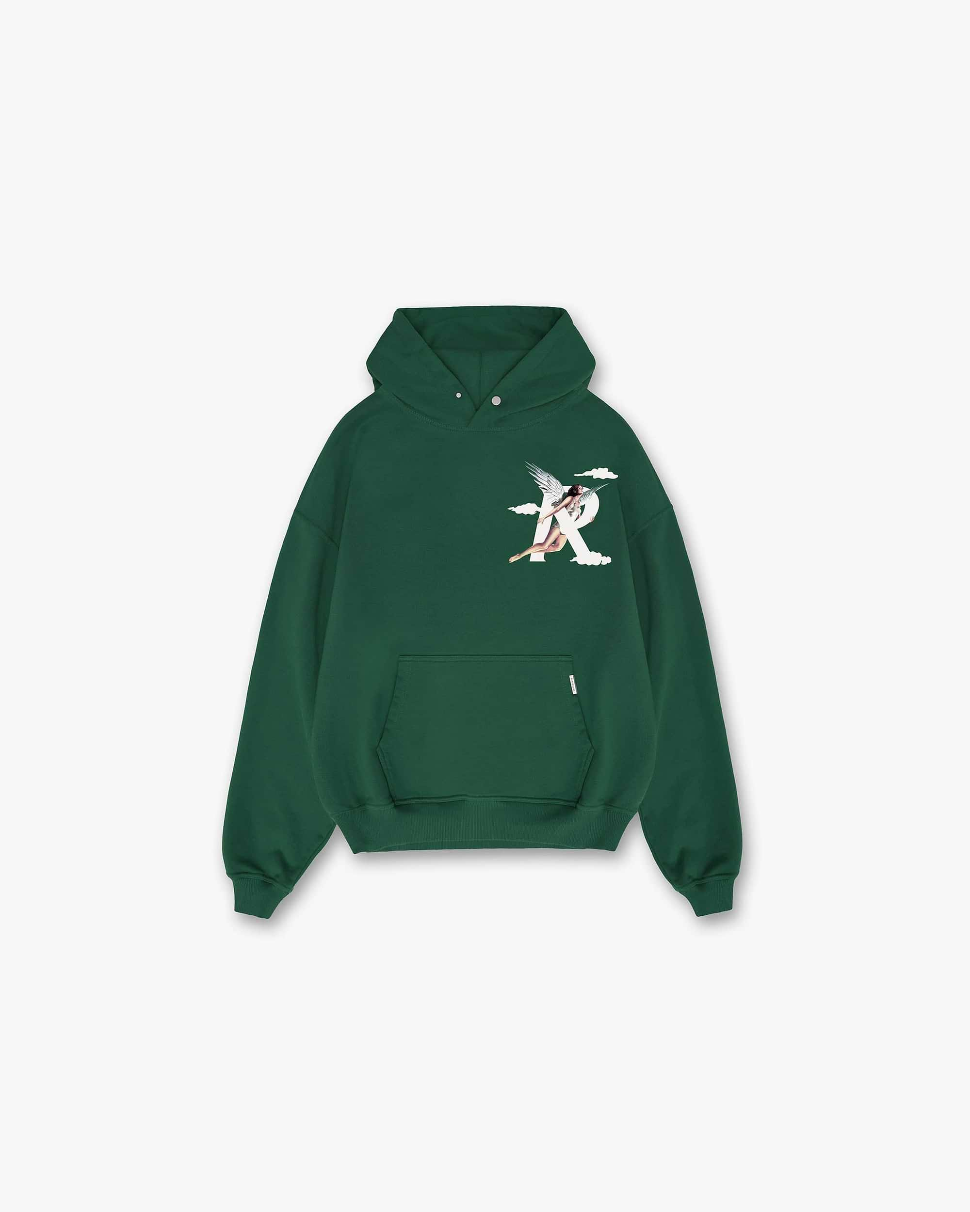 Storms In Heaven Hoodie | Racing Green Hoodies SS23 | Represent Clo