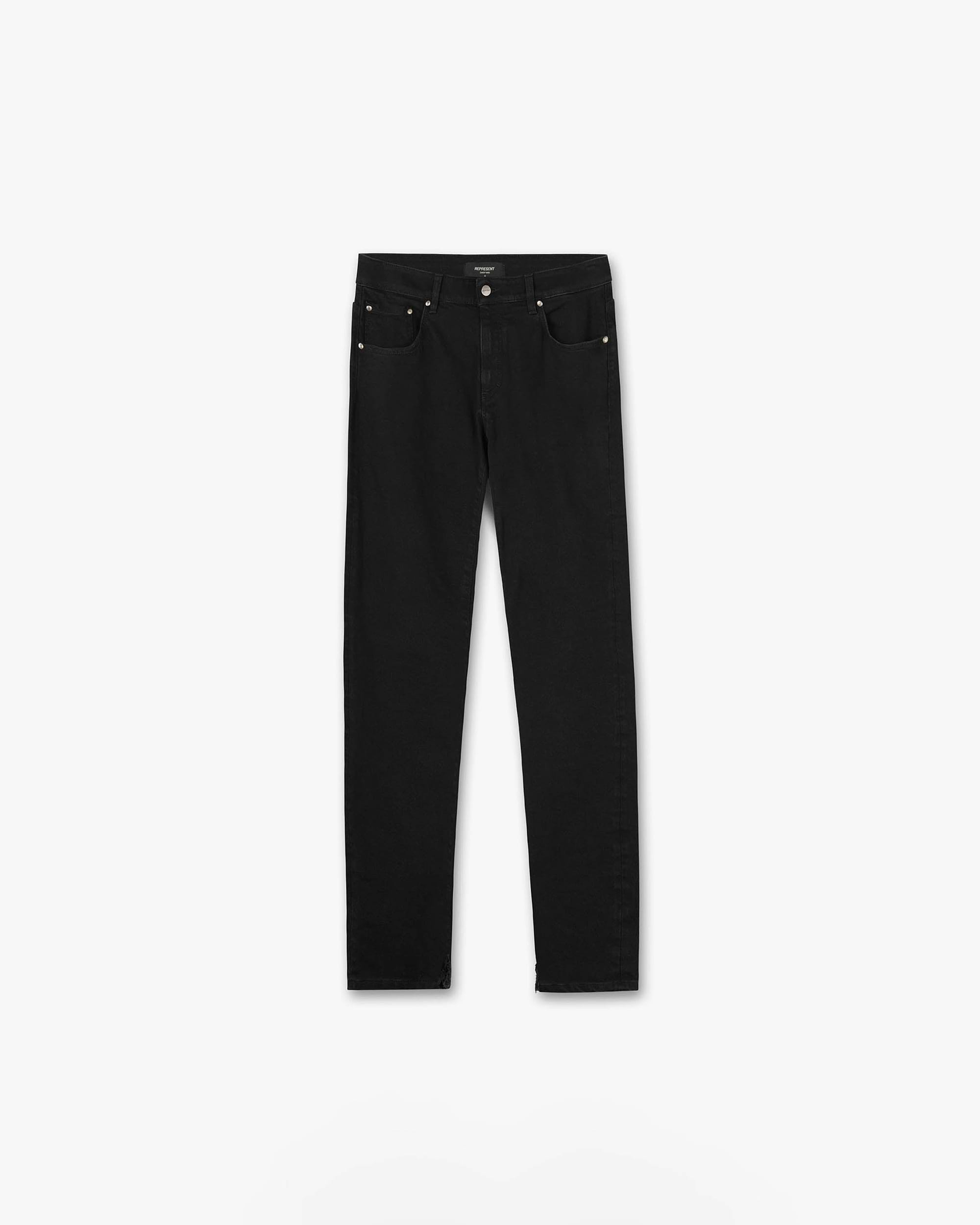 Black Baggy Denim | Men's Baggy Jeans | Represent Clo