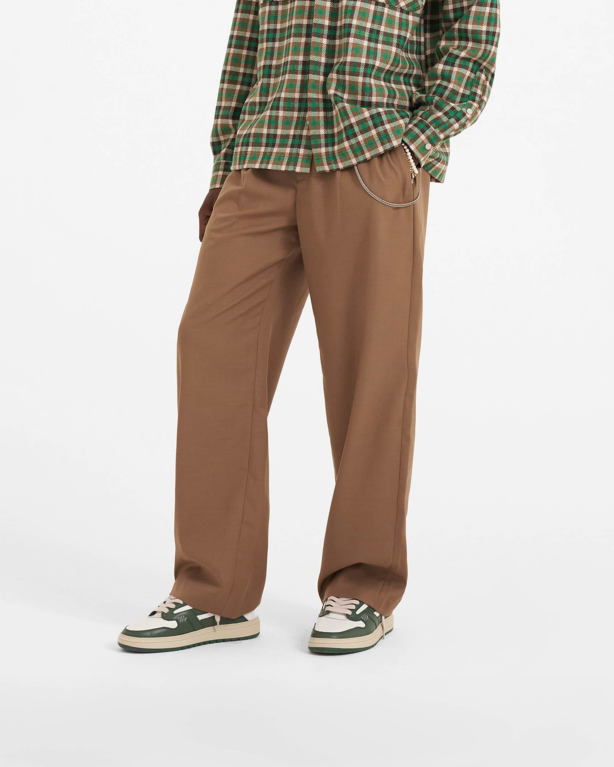 Relaxed Pant | Brown Pants SS23 | Represent Clo