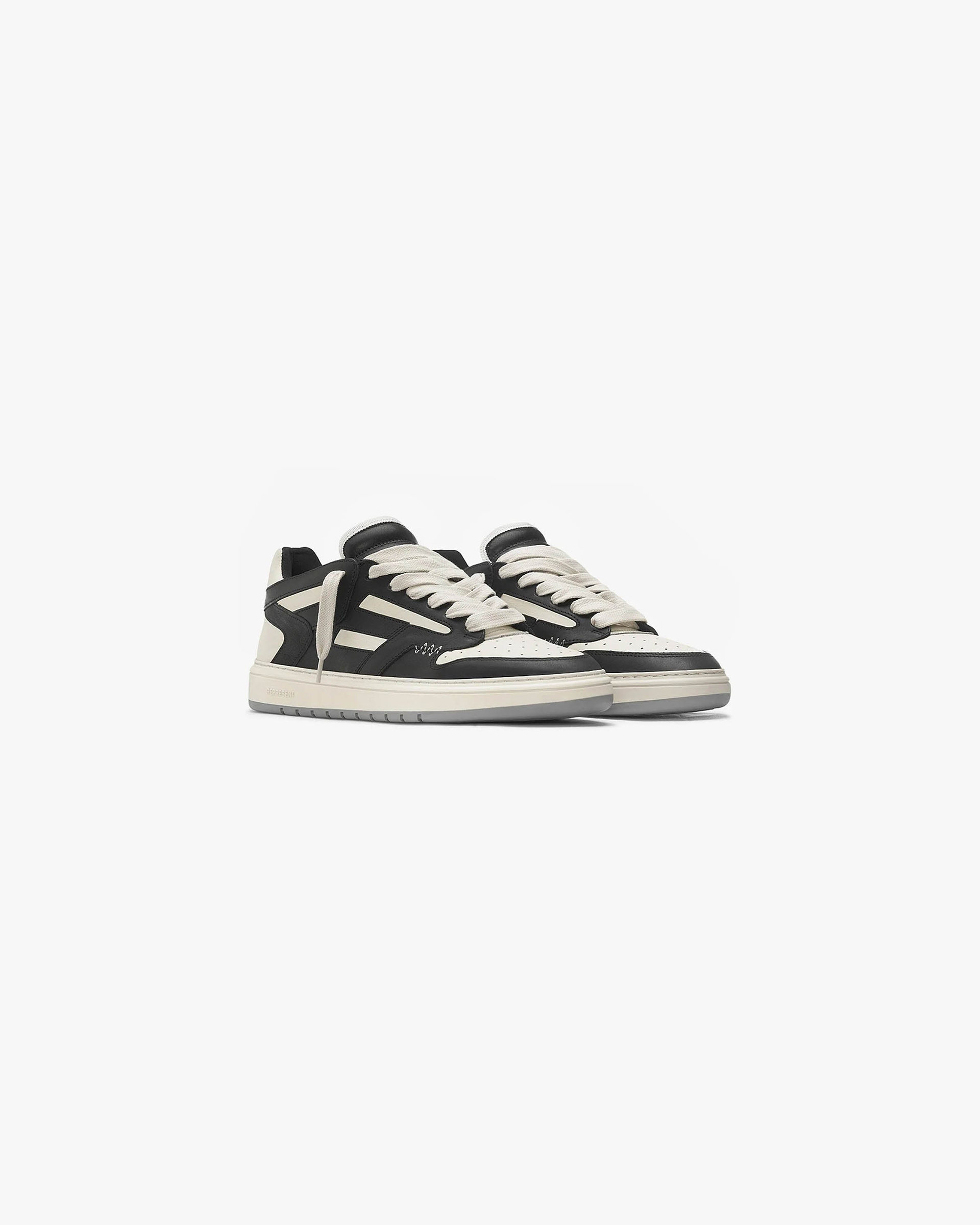 Womens Reptor Low - Black Vintage White