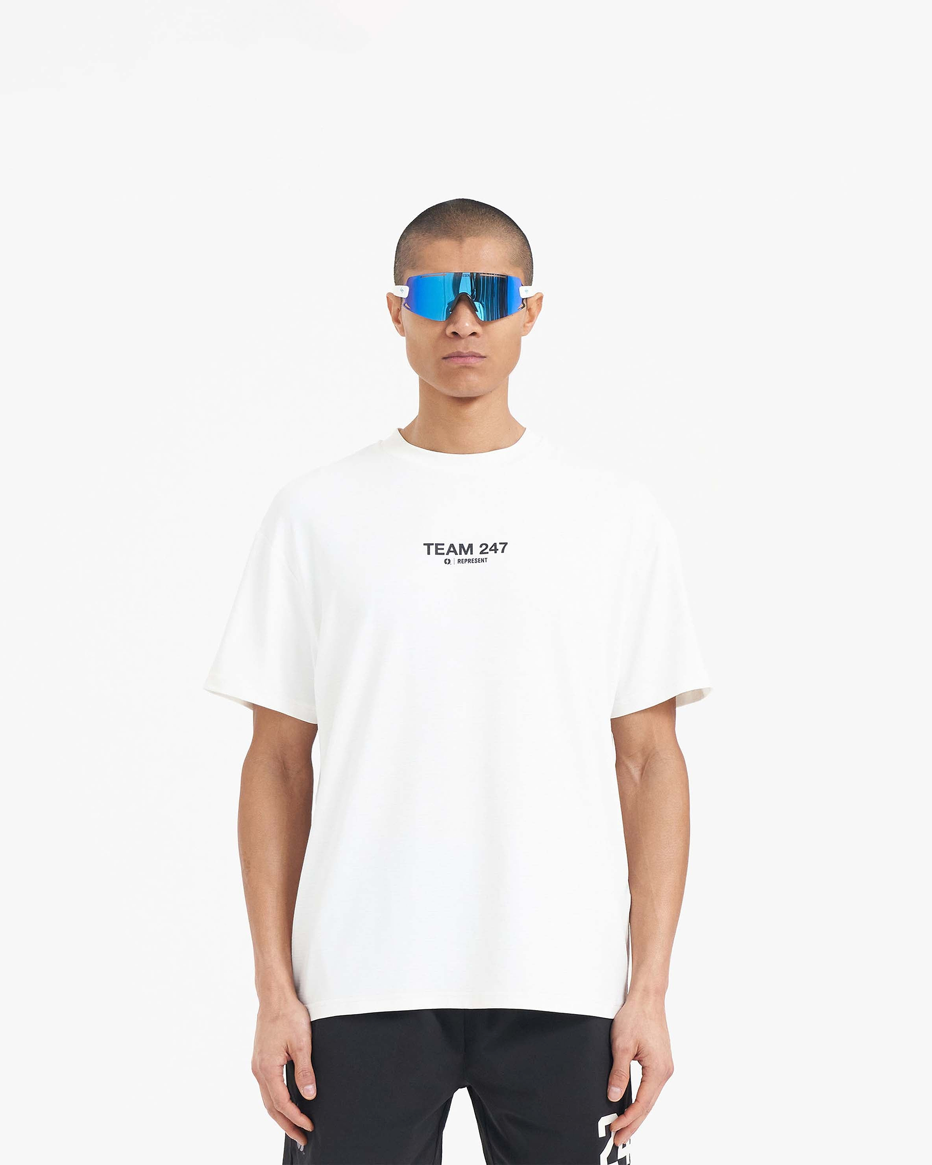 Team 247 Oversized T-Shirt x Marchon - Flat White