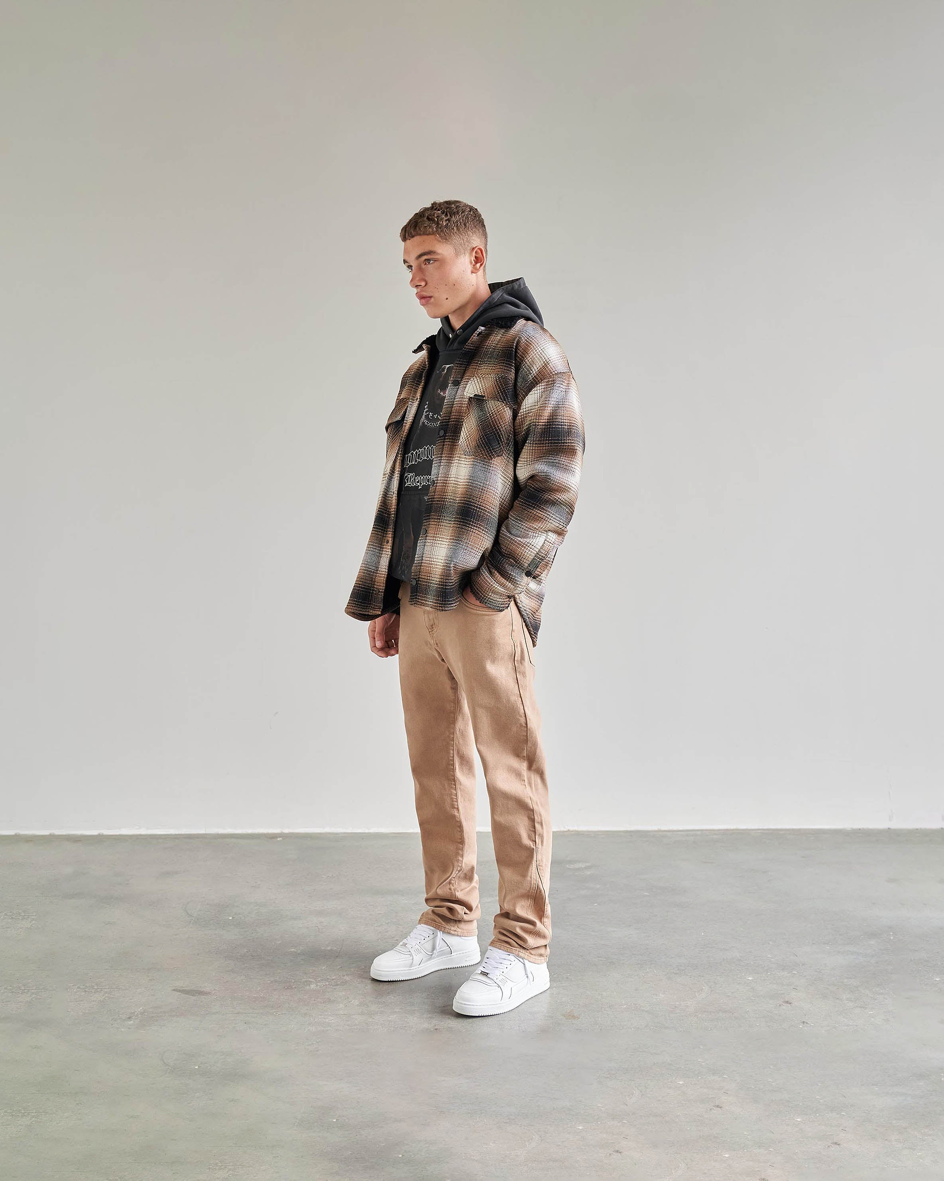 Sherpa Shirt - Brown
