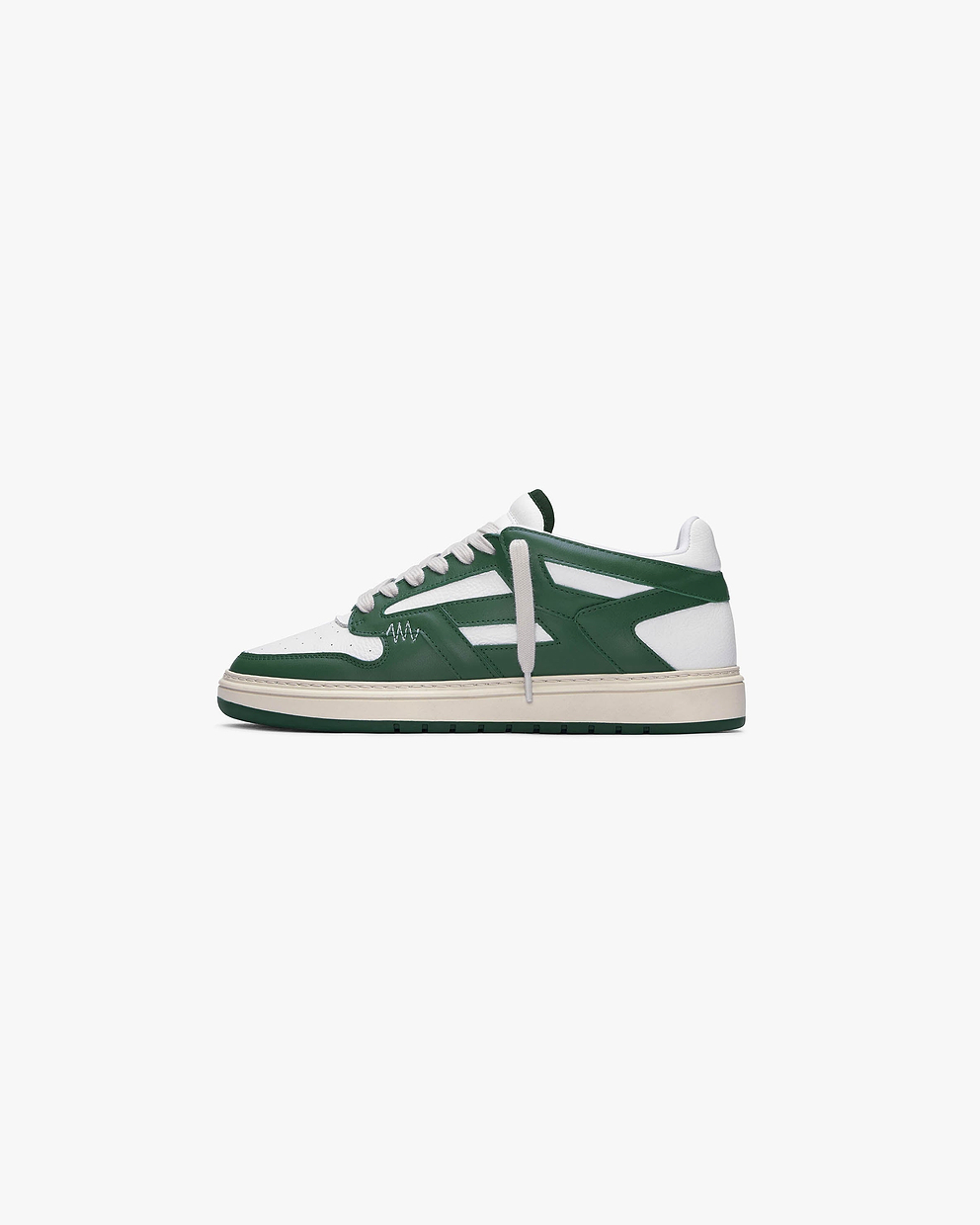 Reptor Low - Racing Green Flat White